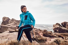 Frau mit Sport Kleidung