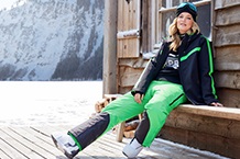 Frau mit Sport Kleidung